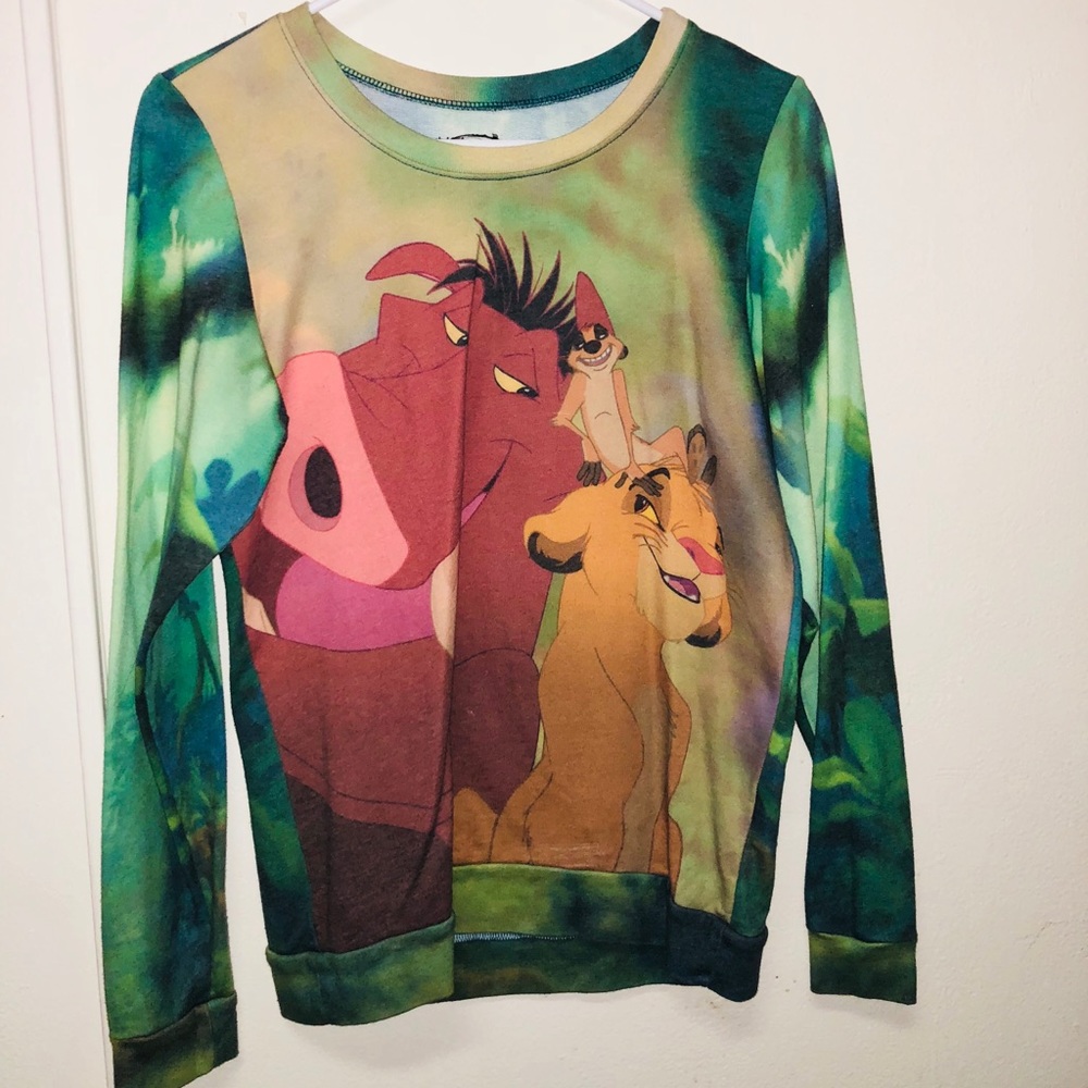 Timon and Pumba Crew neck
